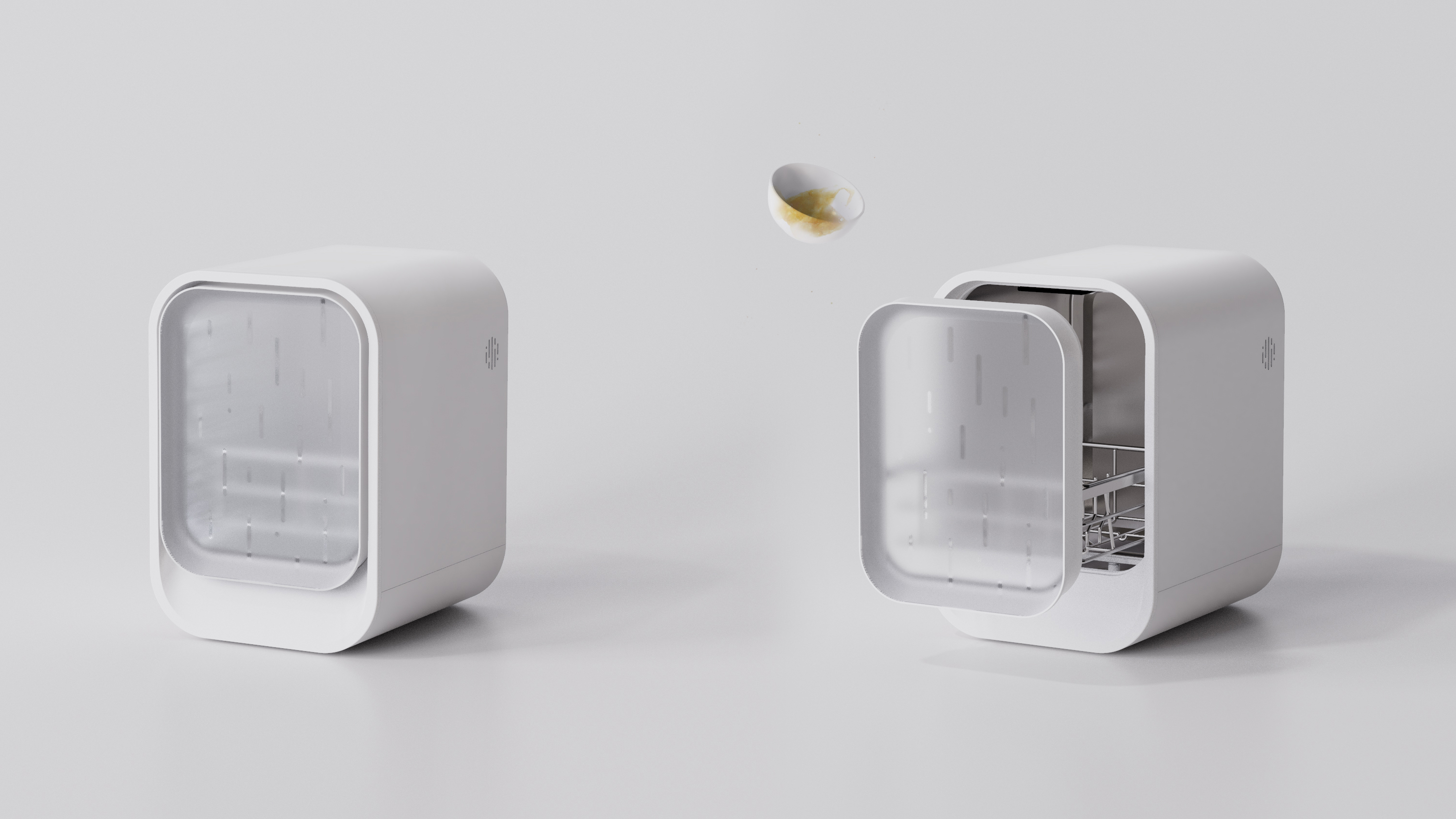 产品设计,工业设计,作品集,keyshot渲染,洗碗机