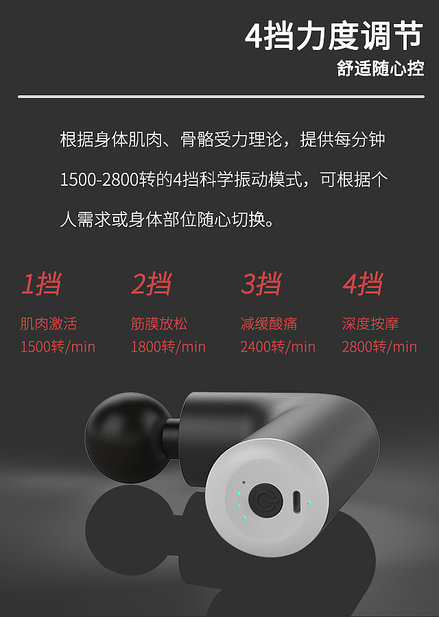 Mini fascia gun，
