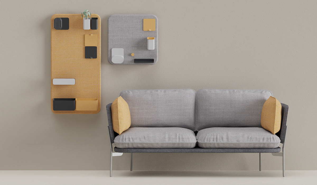 Magnetic adsorption，Furniture storage，Extremely simple wind，Save space，