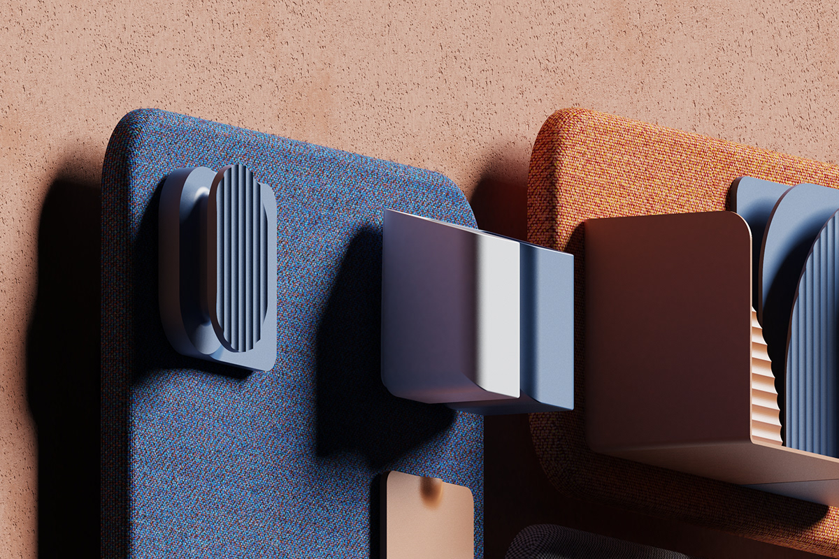 Magnetic adsorption，Furniture storage，Extremely simple wind，Save space，