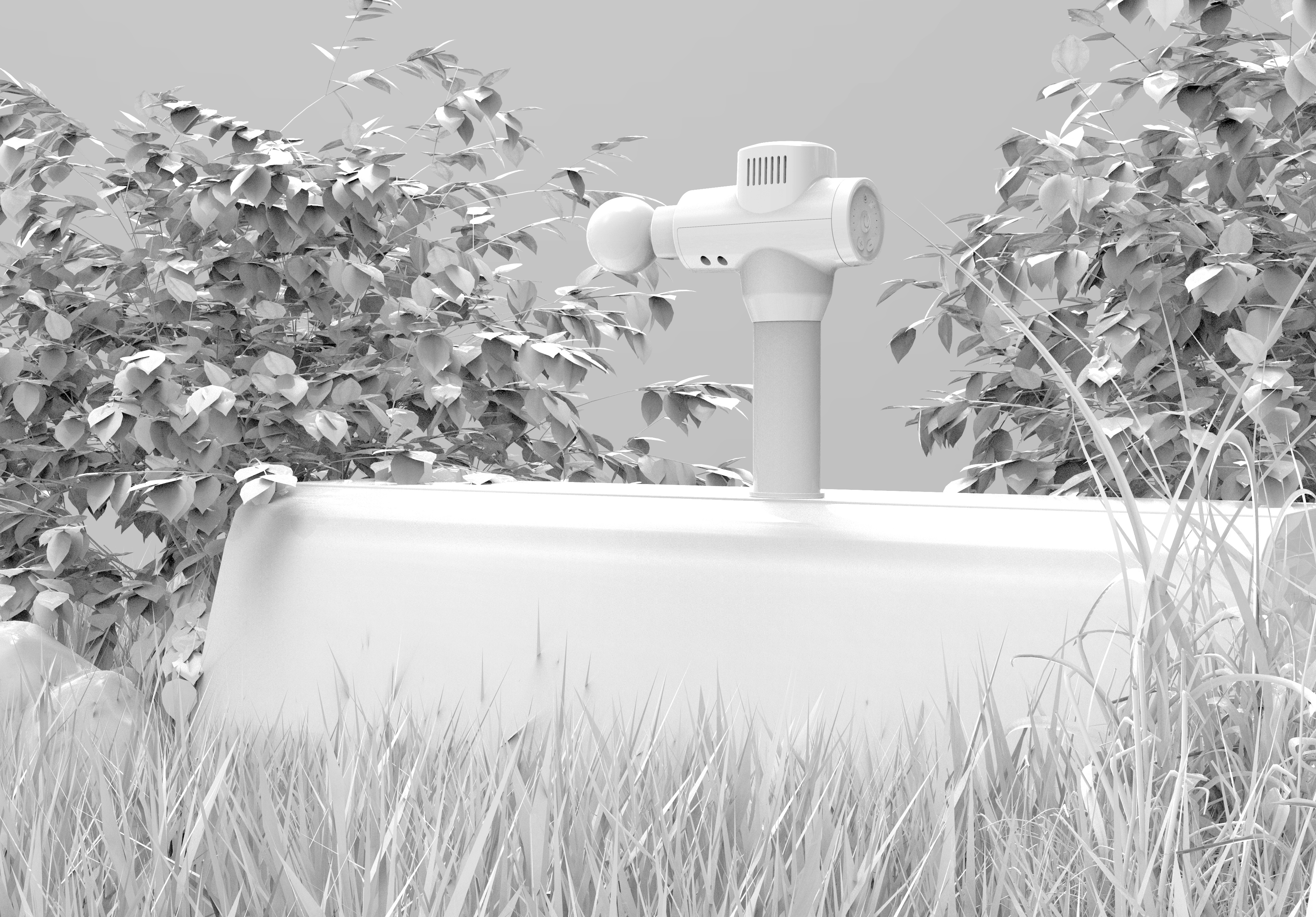 study，practice，Fascia gun，Render，