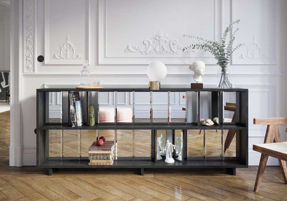 furniture，furniture design ，mirror，reflex，