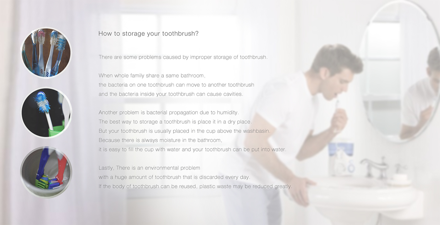 magnetic force，Replaceable，toothbrush，wash supplies，industrial design，