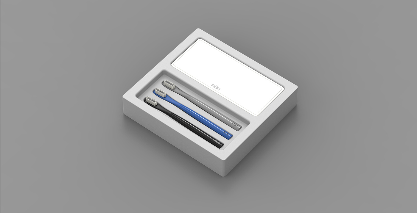 magnetic force，Replaceable，toothbrush，wash supplies，industrial design，