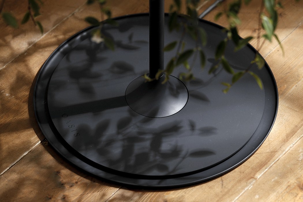 Oasis furniture，natural，Green plant side table，Desk lamp，