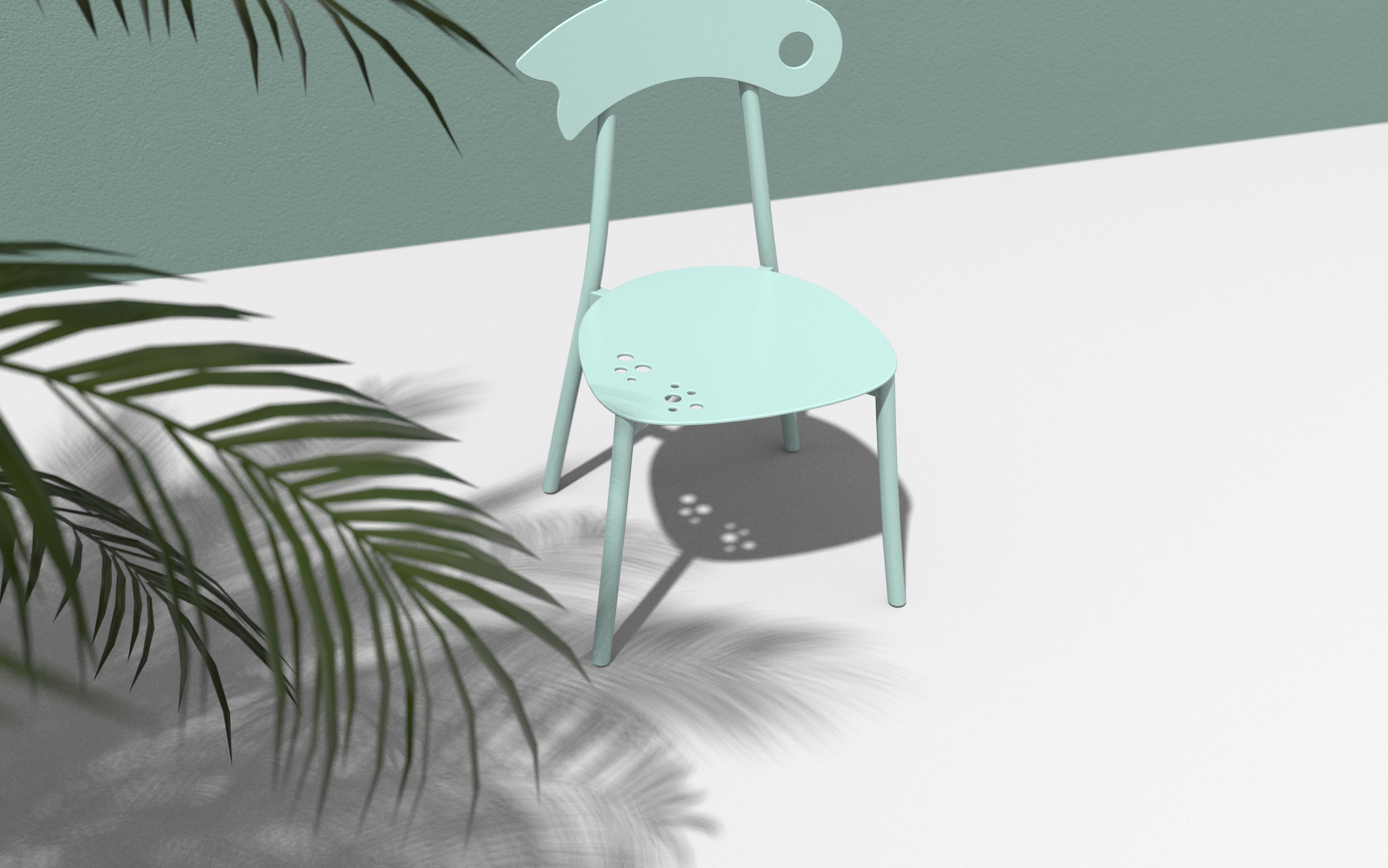 Balcony tables and chairs，Outdoor furniture，Chair design，Side table，Cultural and creative design，