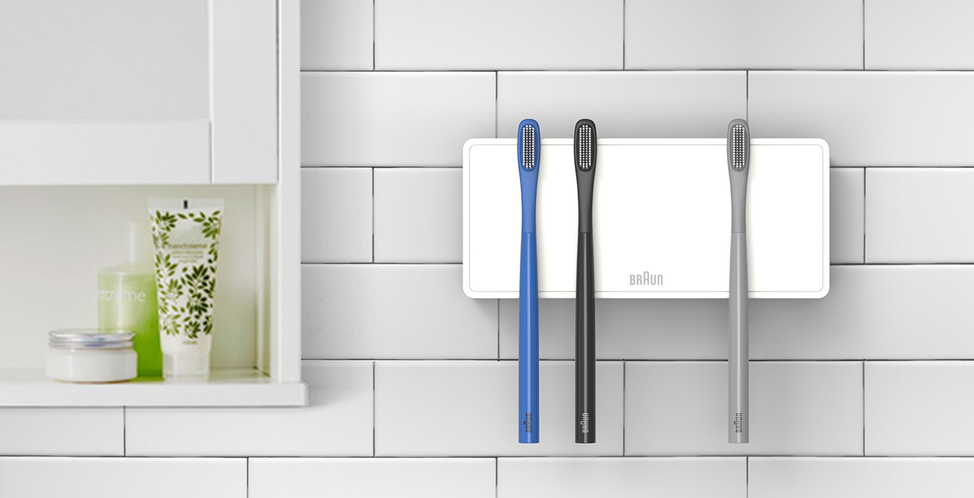 magnetic force，Replaceable，toothbrush，wash supplies，industrial design，