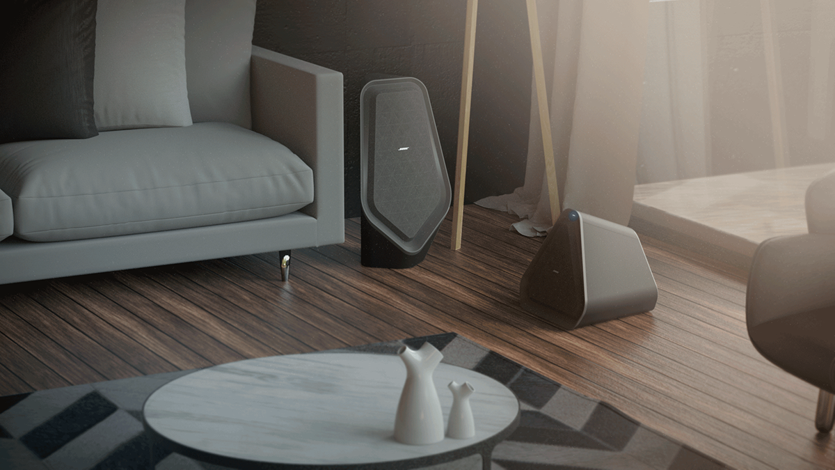 Bose speaker，Rock Speaker，Bluetooth Speaker ，Loudspeaker，Natural geometry，