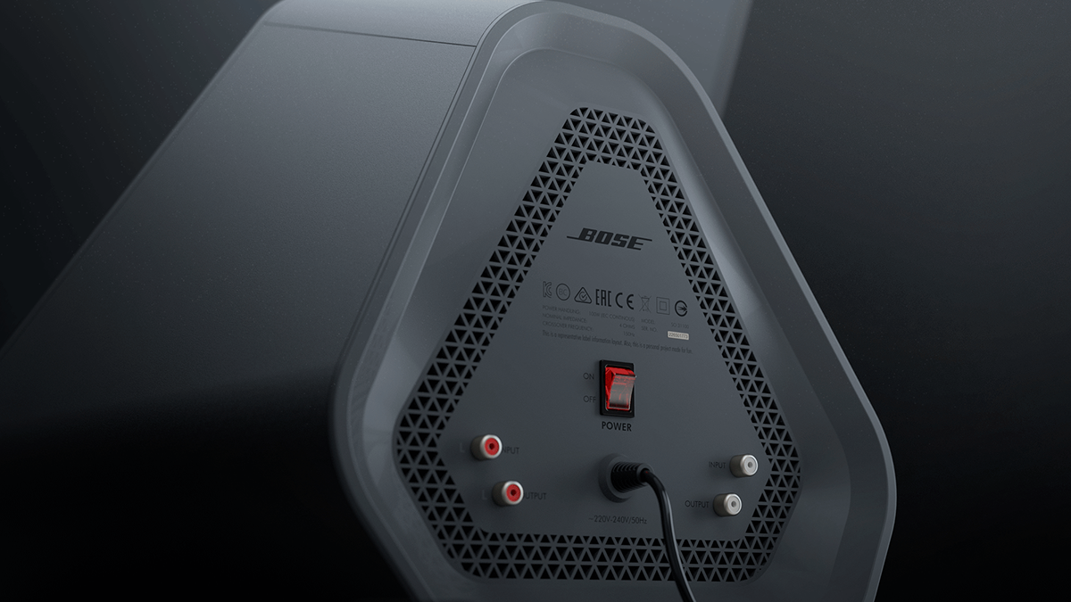 Bose speaker，Rock Speaker，Bluetooth Speaker ，Loudspeaker，Natural geometry，