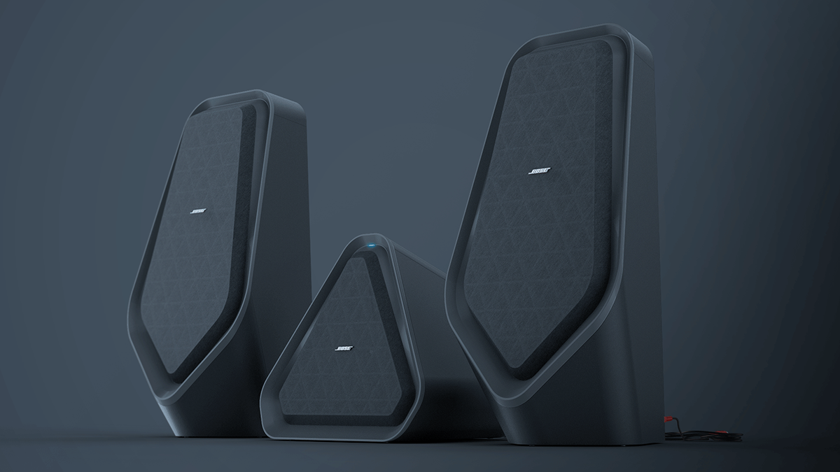 Bose speaker，Rock Speaker，Bluetooth Speaker ，Loudspeaker，Natural geometry，