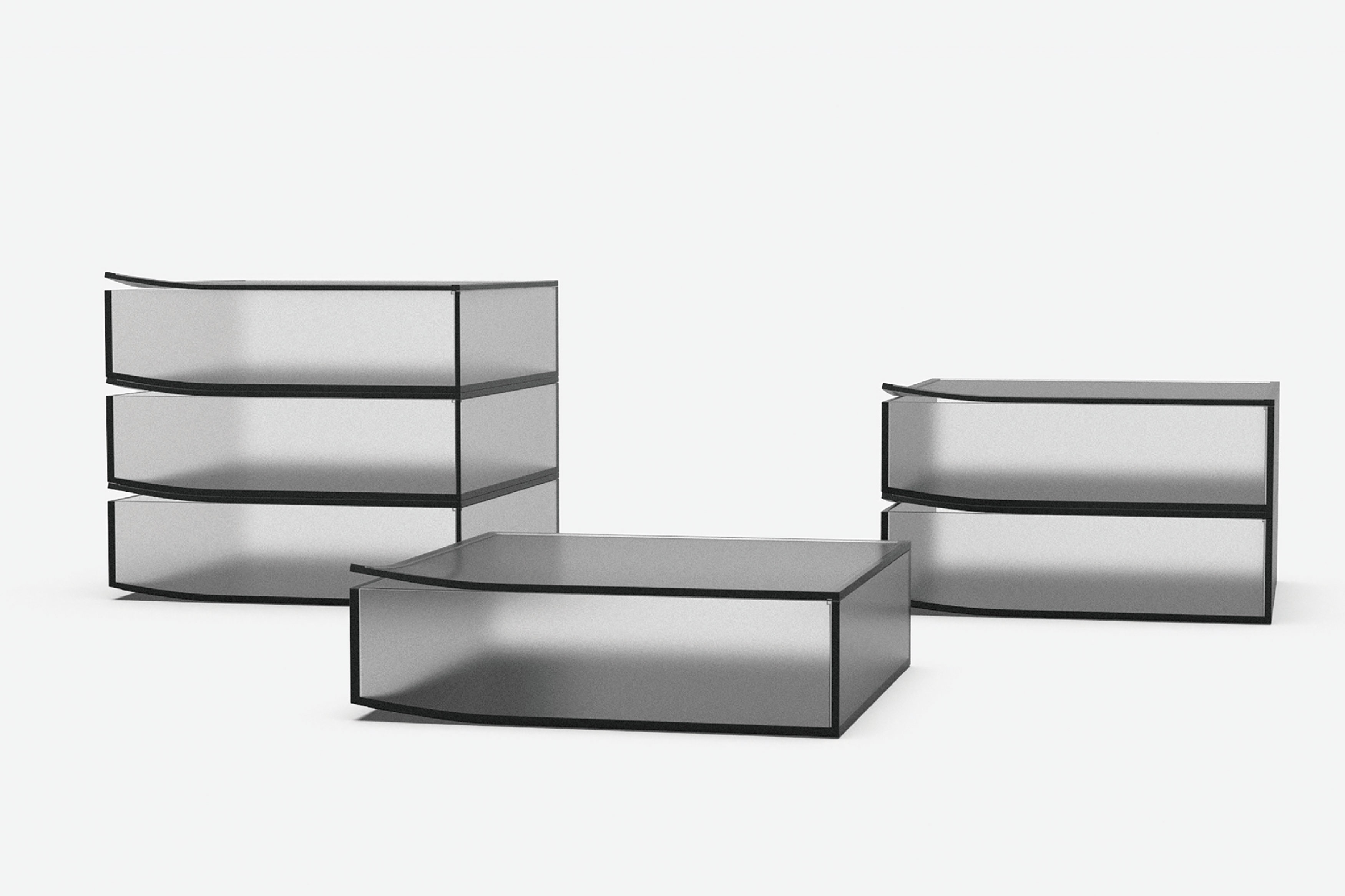 2020 red dot design concept award，Curiosity Container，Receive，Stack，