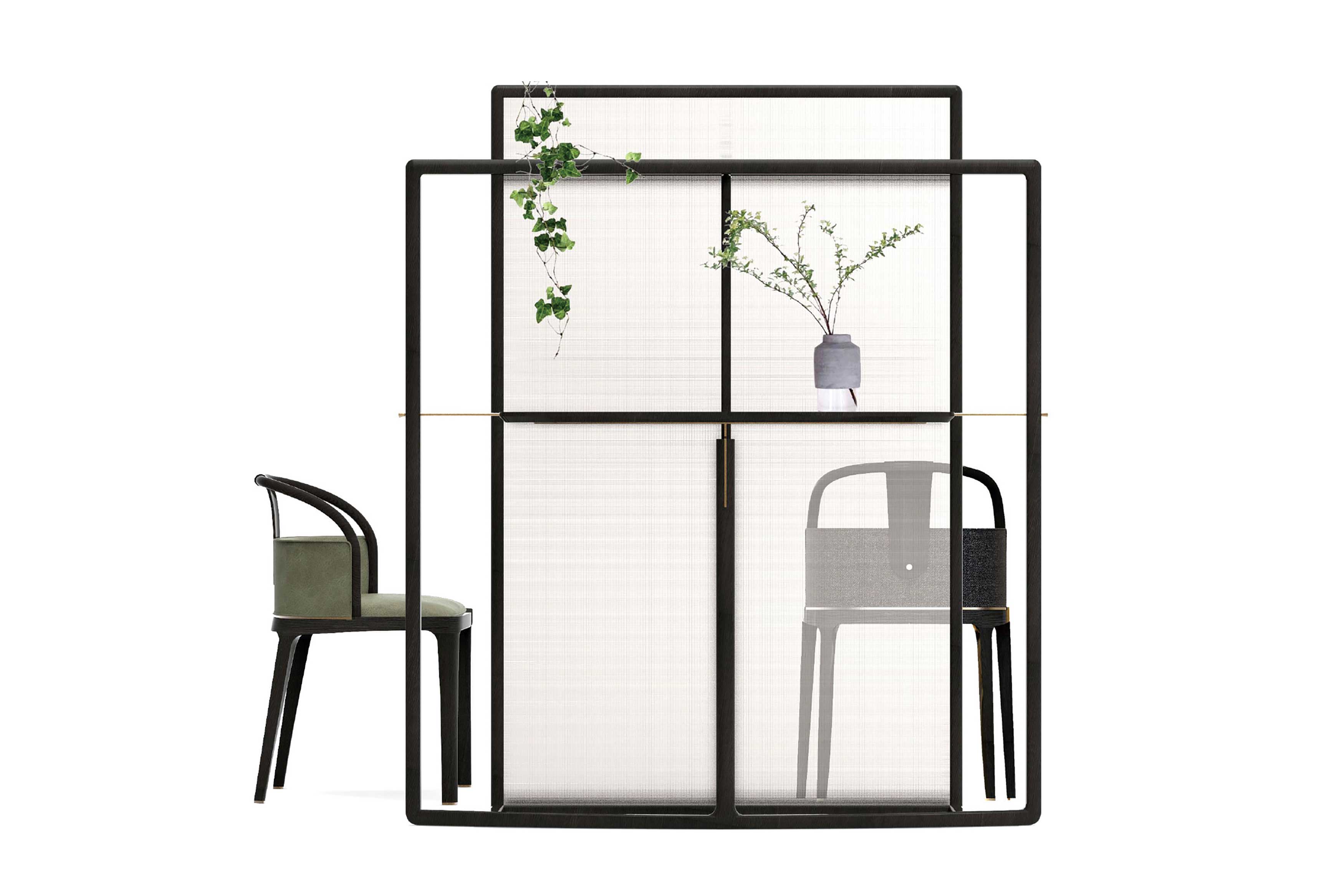 2020 red dot design concept award，Shadow Screen，partition，