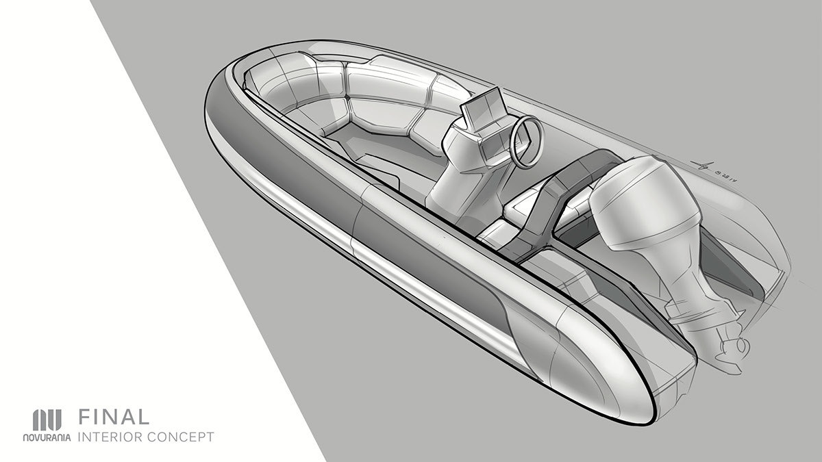 Speedboat，Interior design，shape，