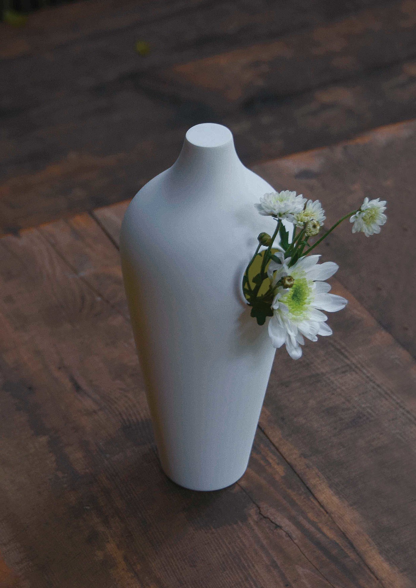 2020红点设计概念大奖，2-in-1 vase，花瓶，装饰，白色，