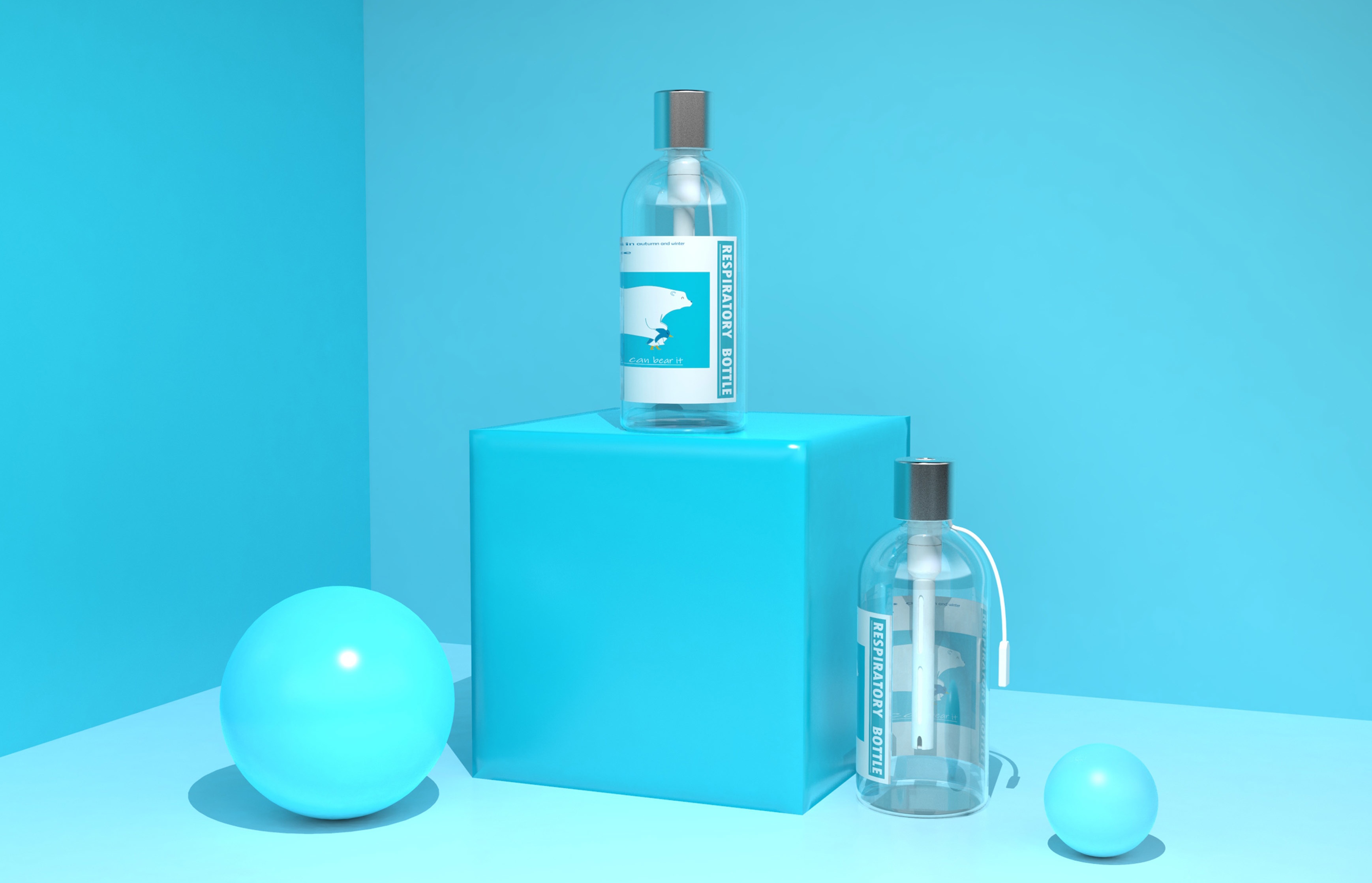 Humidifier，healthy，breathing，blue，