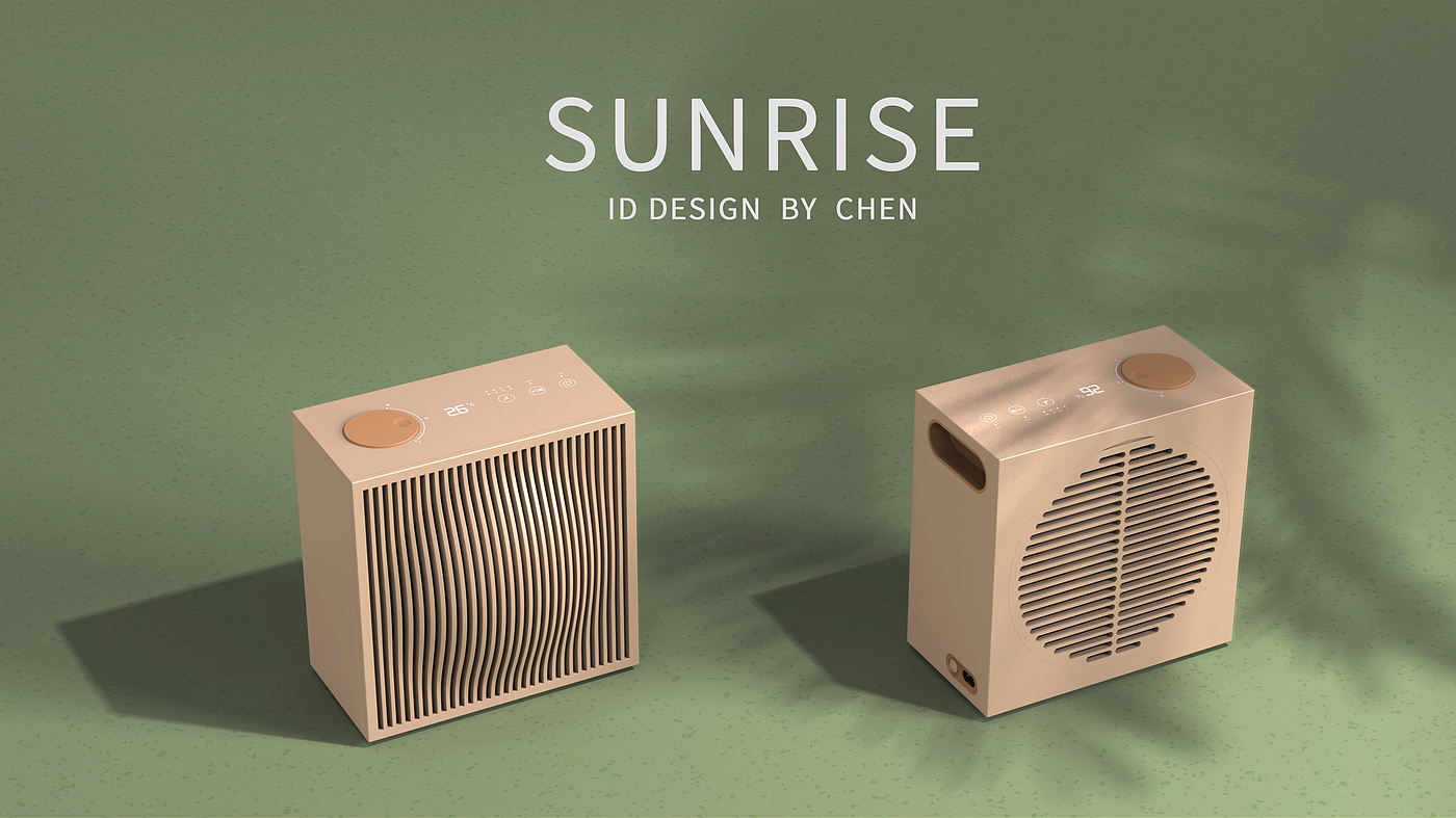 Air heater，Desktop heater，Fan，fashion，Simplicity，