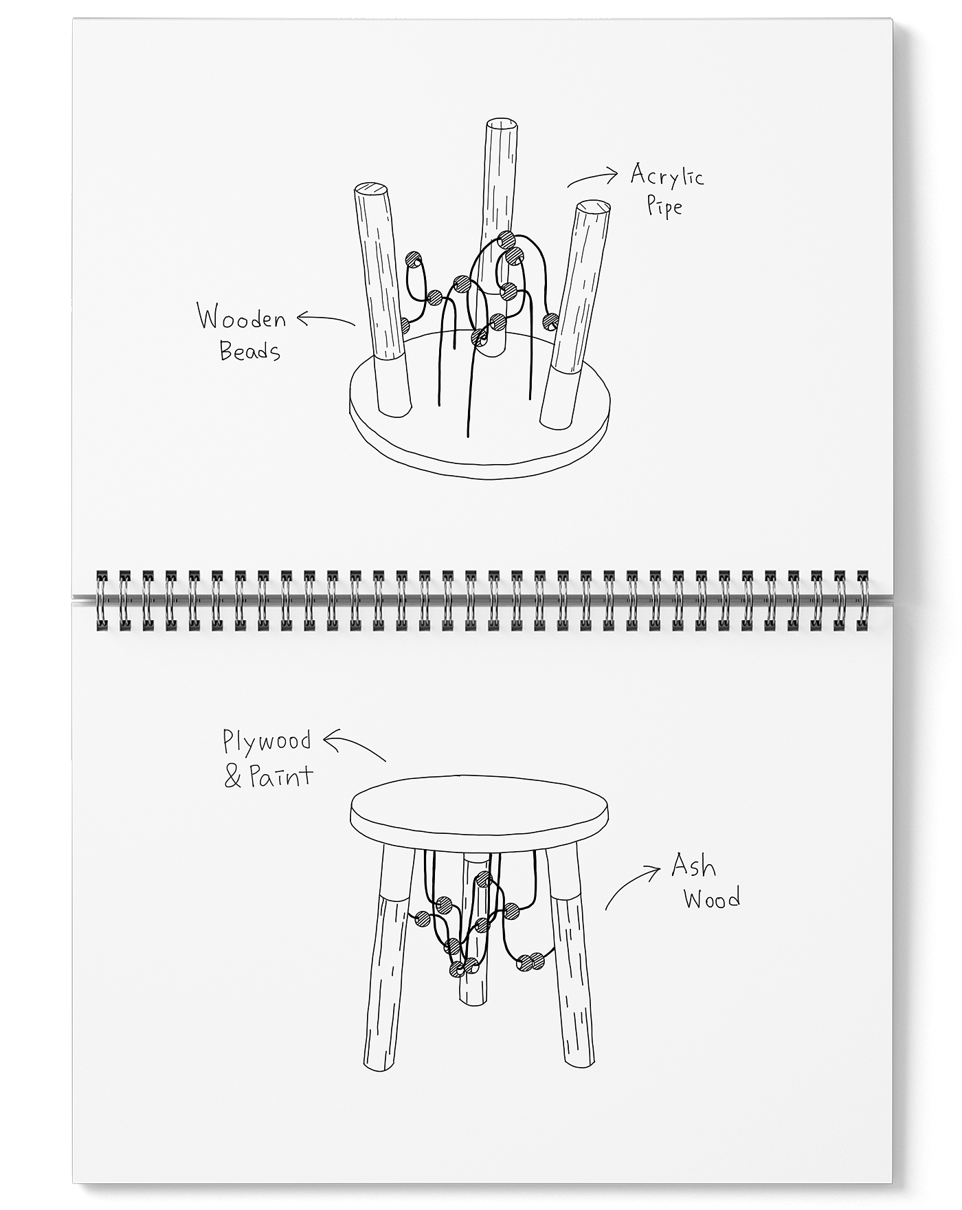 Island Stool，stool，Toys，