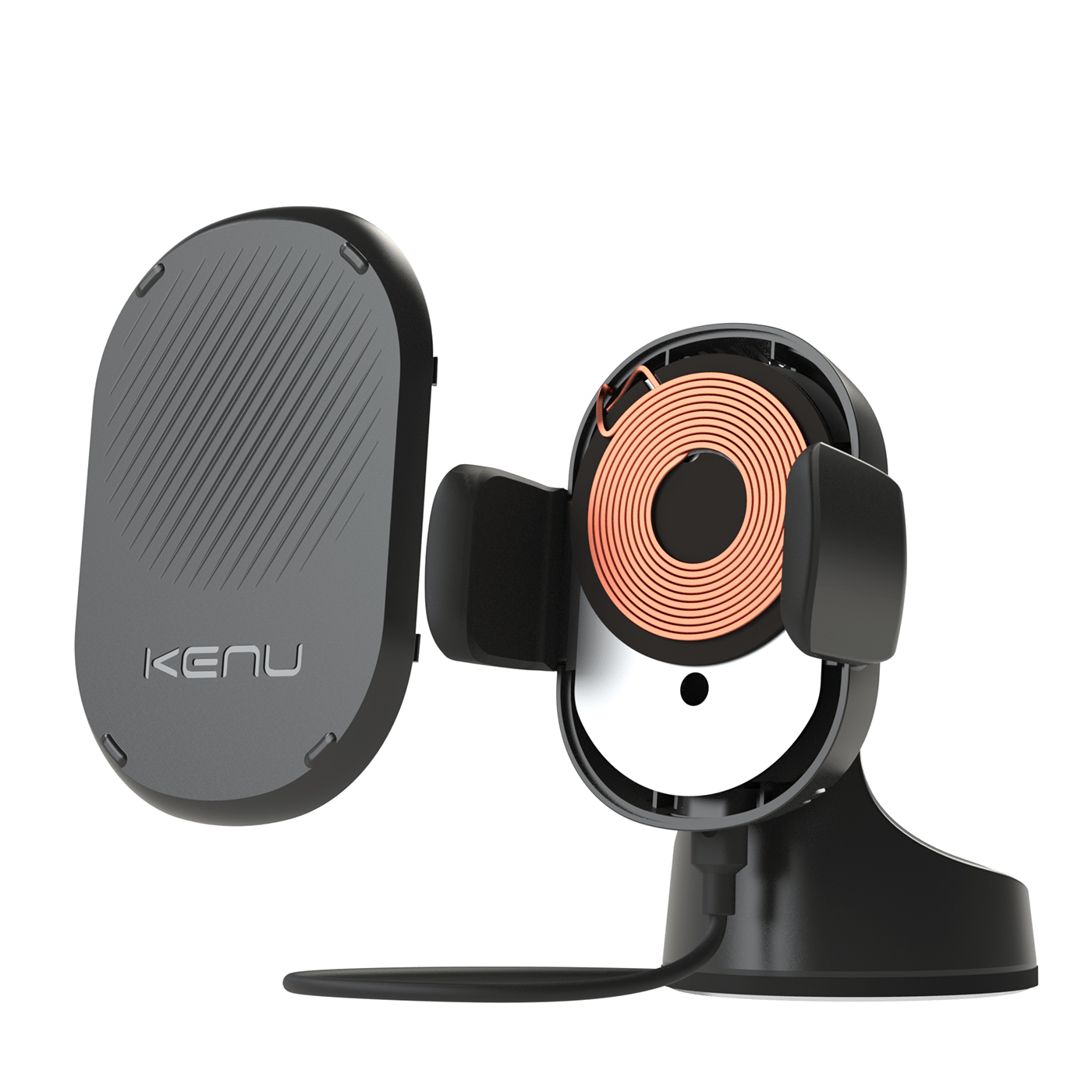 DISPLAY，Mobile phone bracket，black，