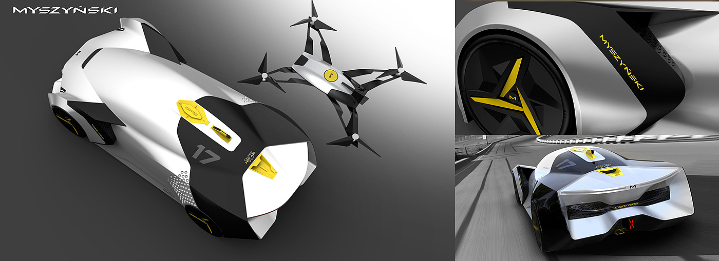 Calderon，inspiration，UAV，Automobile design，conceptual design，