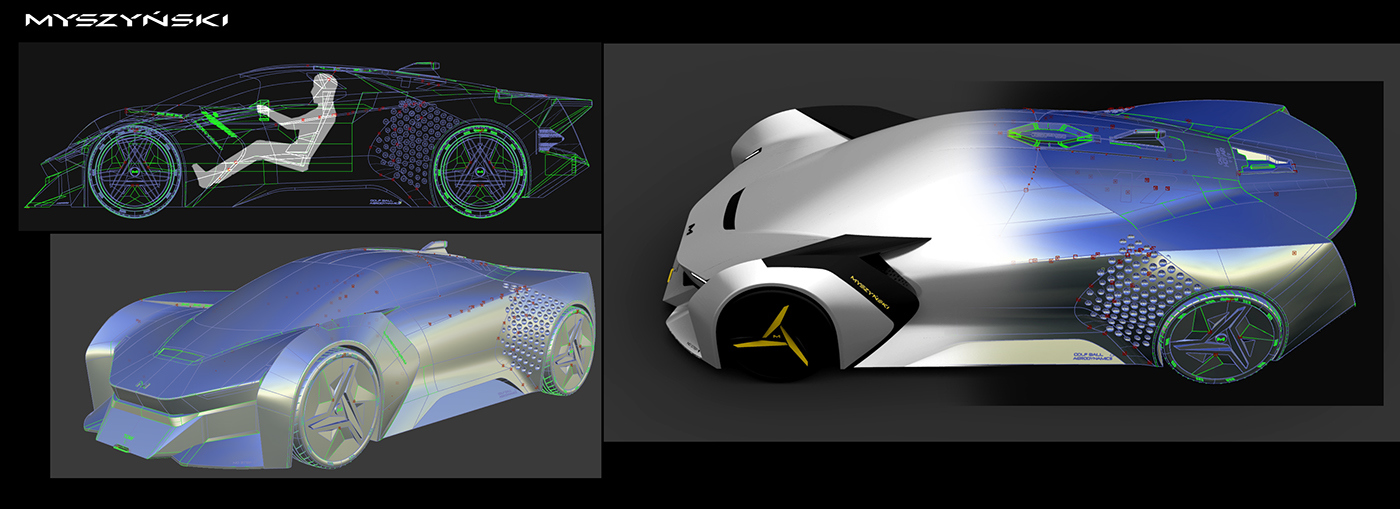 Calderon，inspiration，UAV，Automobile design，conceptual design，