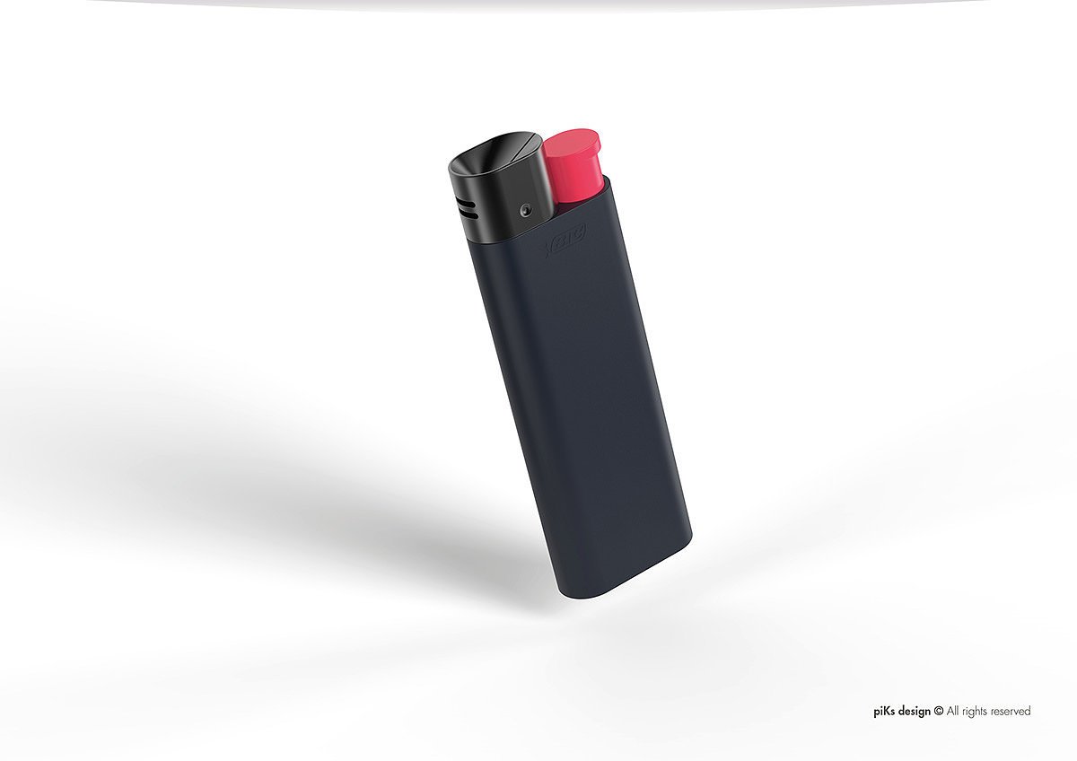 BIC，lighter，black，