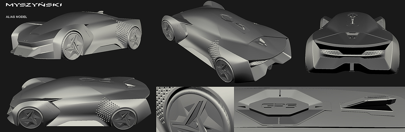 Calderon，inspiration，UAV，Automobile design，conceptual design，