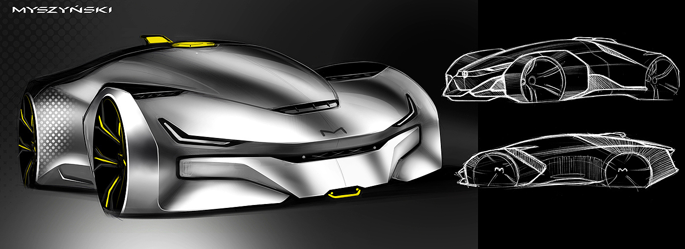 Calderon，inspiration，UAV，Automobile design，conceptual design，