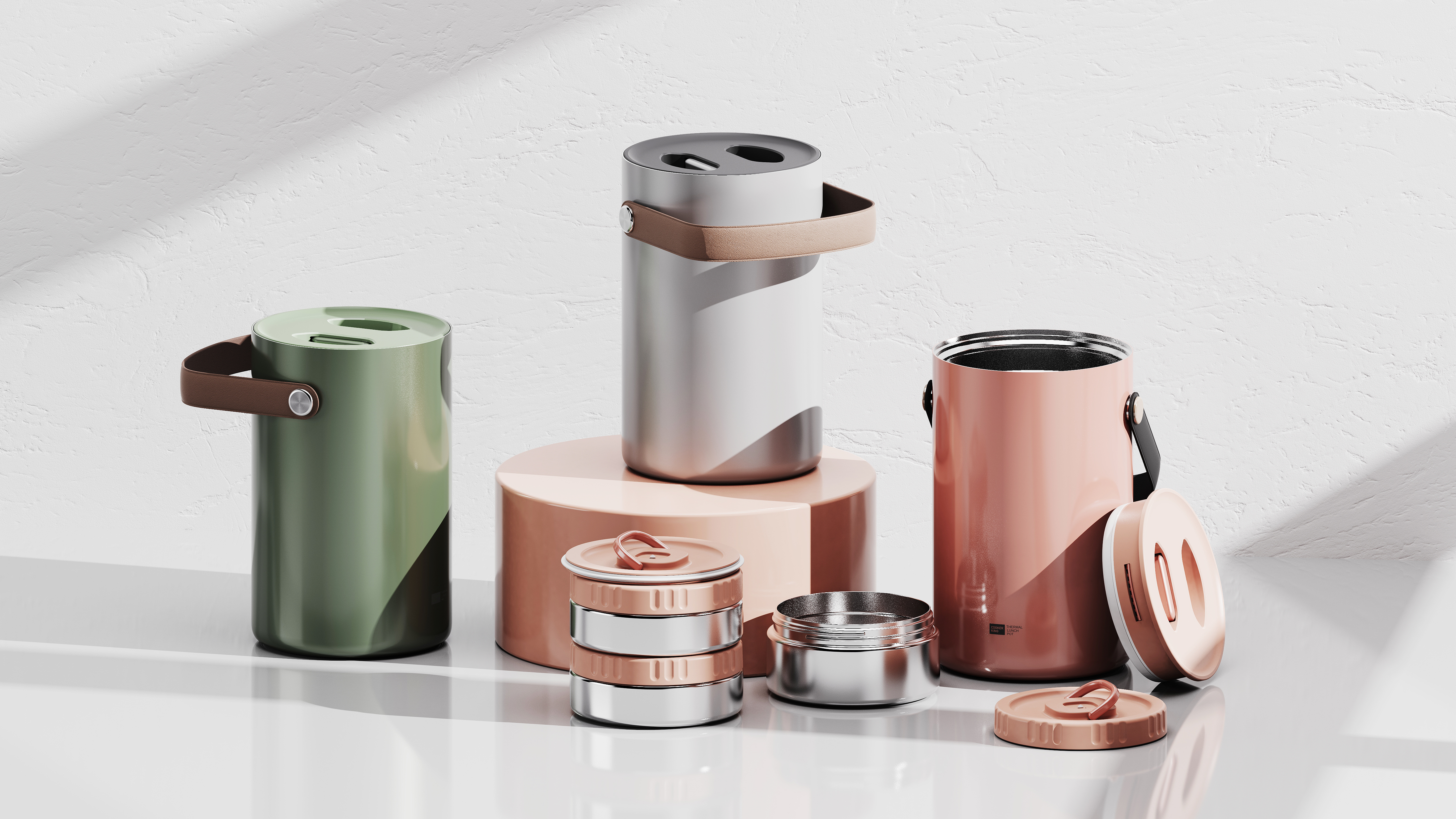 food，carry，Lunch box，Heat preservation pot，