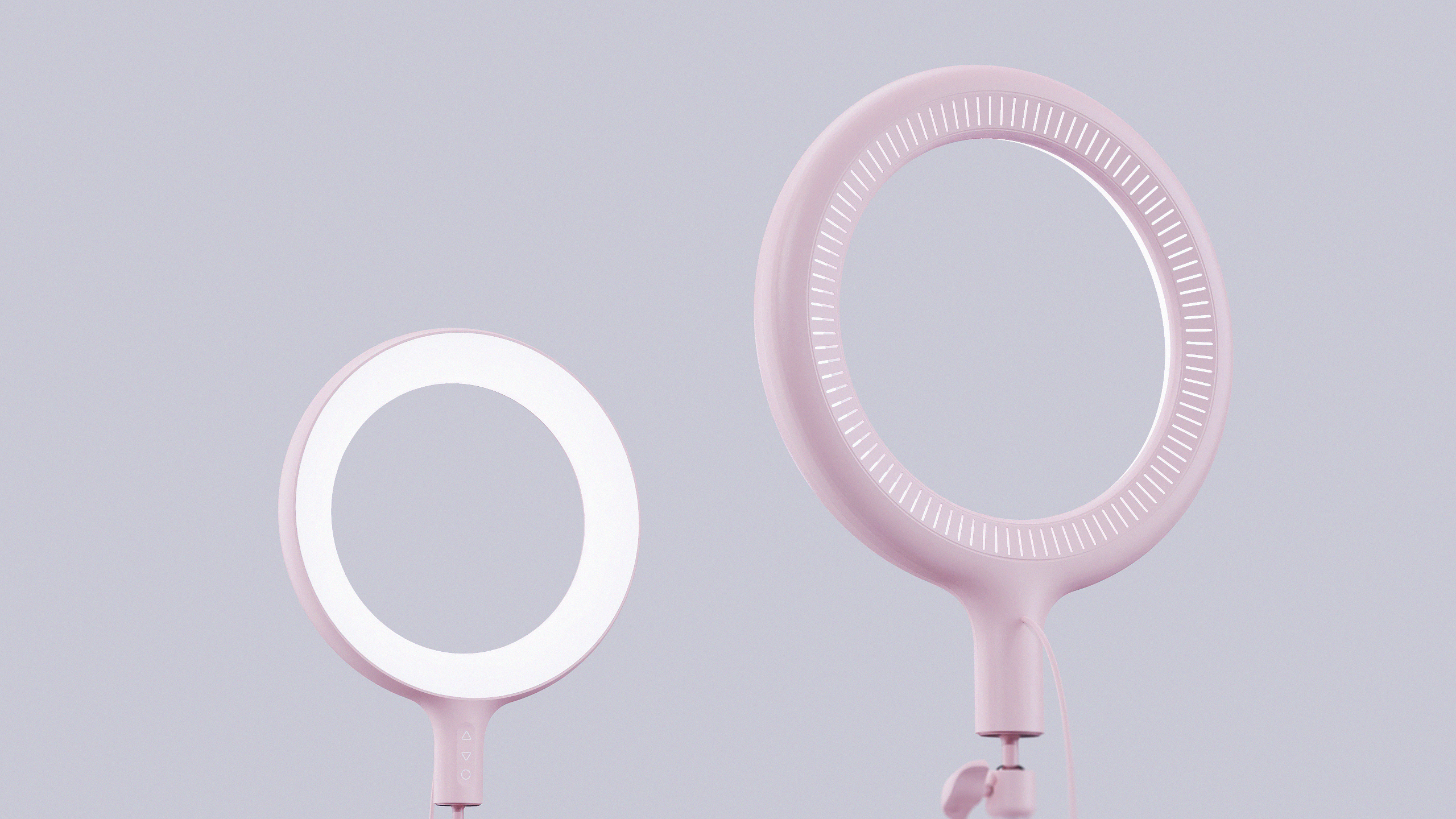 Live broadcast support，fill-in light，Keyshot rendering，industrial design，