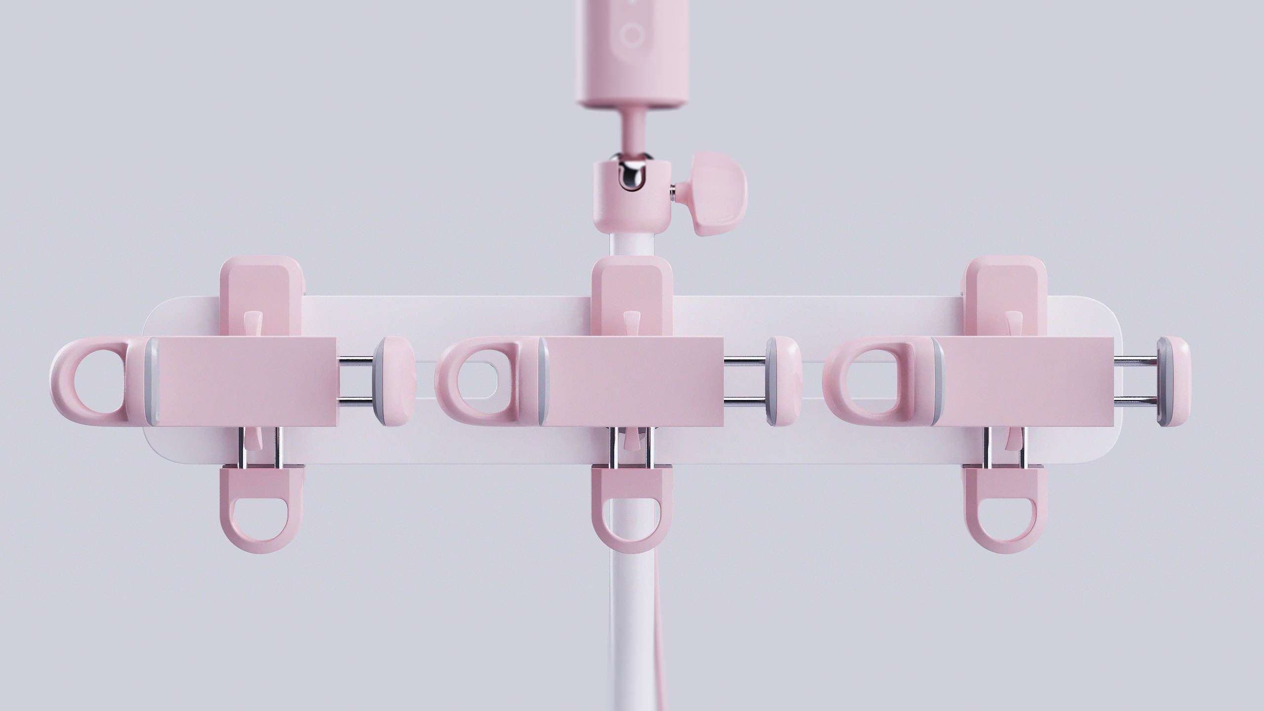 Live broadcast support，fill-in light，Keyshot rendering，industrial design，