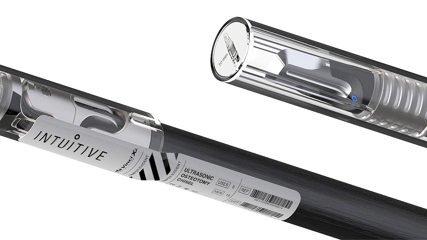 Ultrasonic bone knife，visual，concept，