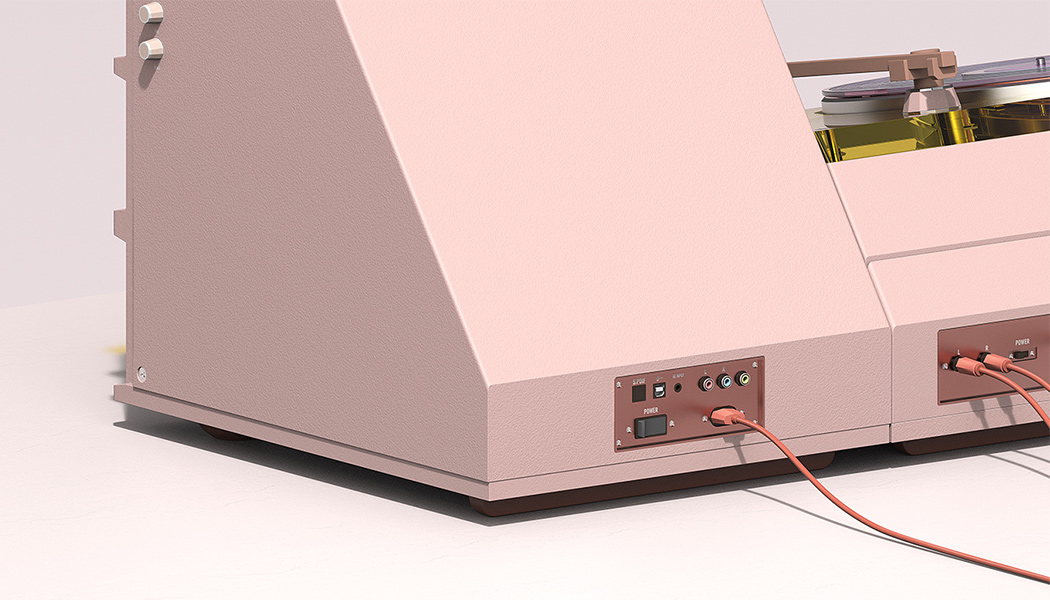 architectural style，Retro Aesthetics，jukebox，