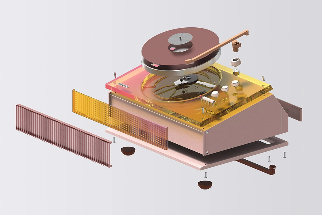 architectural style，Retro Aesthetics，jukebox，