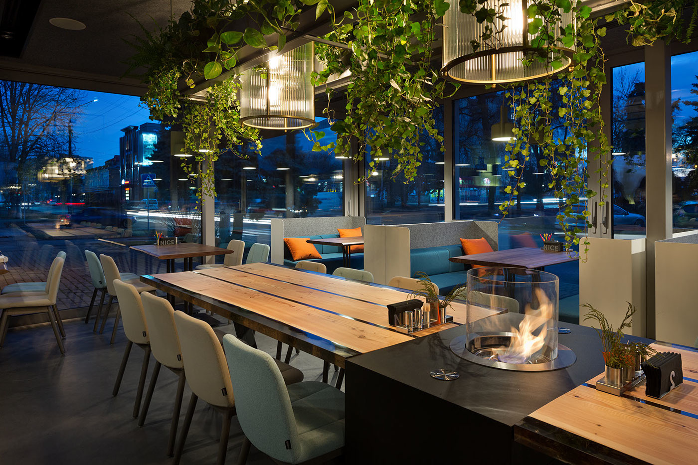 咖啡厅,整洁,安静,布局,优雅