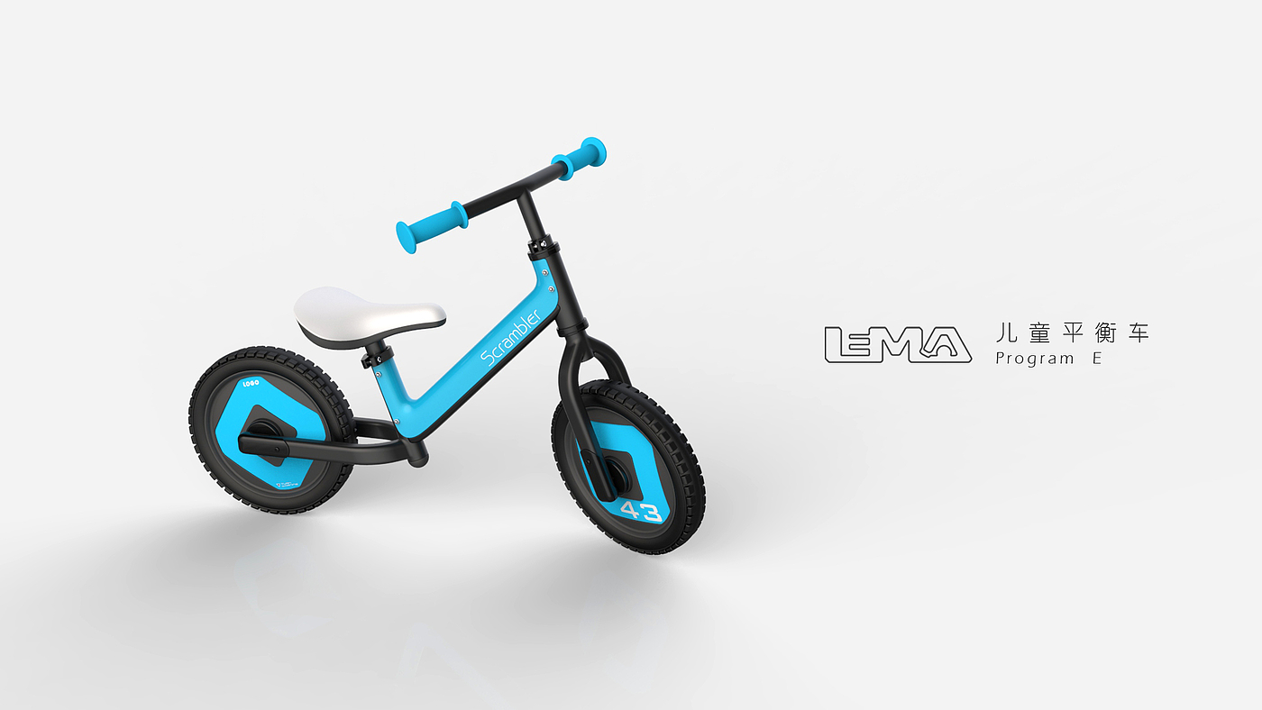 Appearance design，Children's balance scooter，Taxi，LEMA Design，