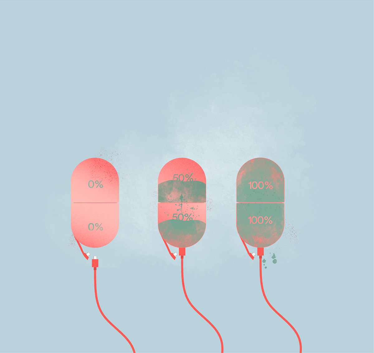 portable source，Separable，Magnetic connection，