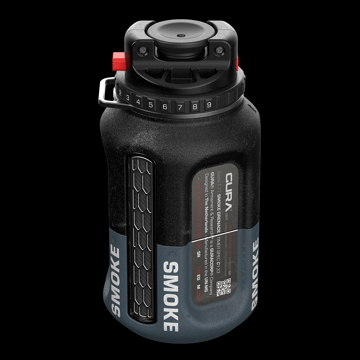 T-77 smoke bomb，Ergonomics，grenade，