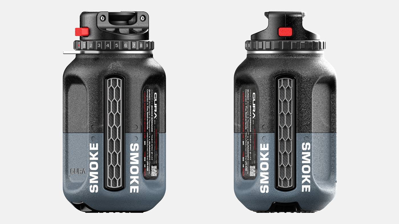 T-77 smoke bomb，Ergonomics，grenade，