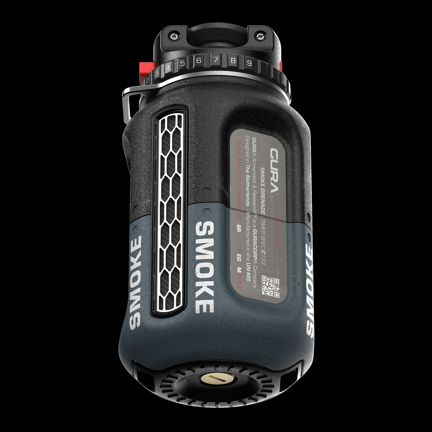 T-77 smoke bomb，Ergonomics，grenade，