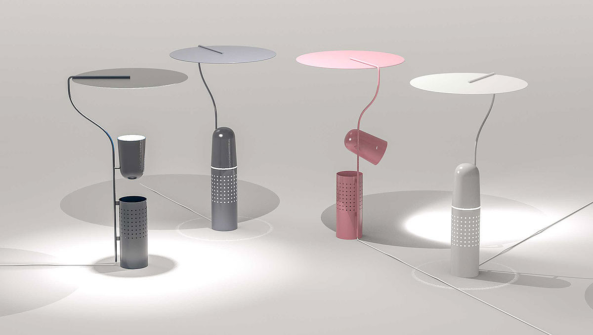 Storyteller，Desk lamp，Lamp design，industrial design，