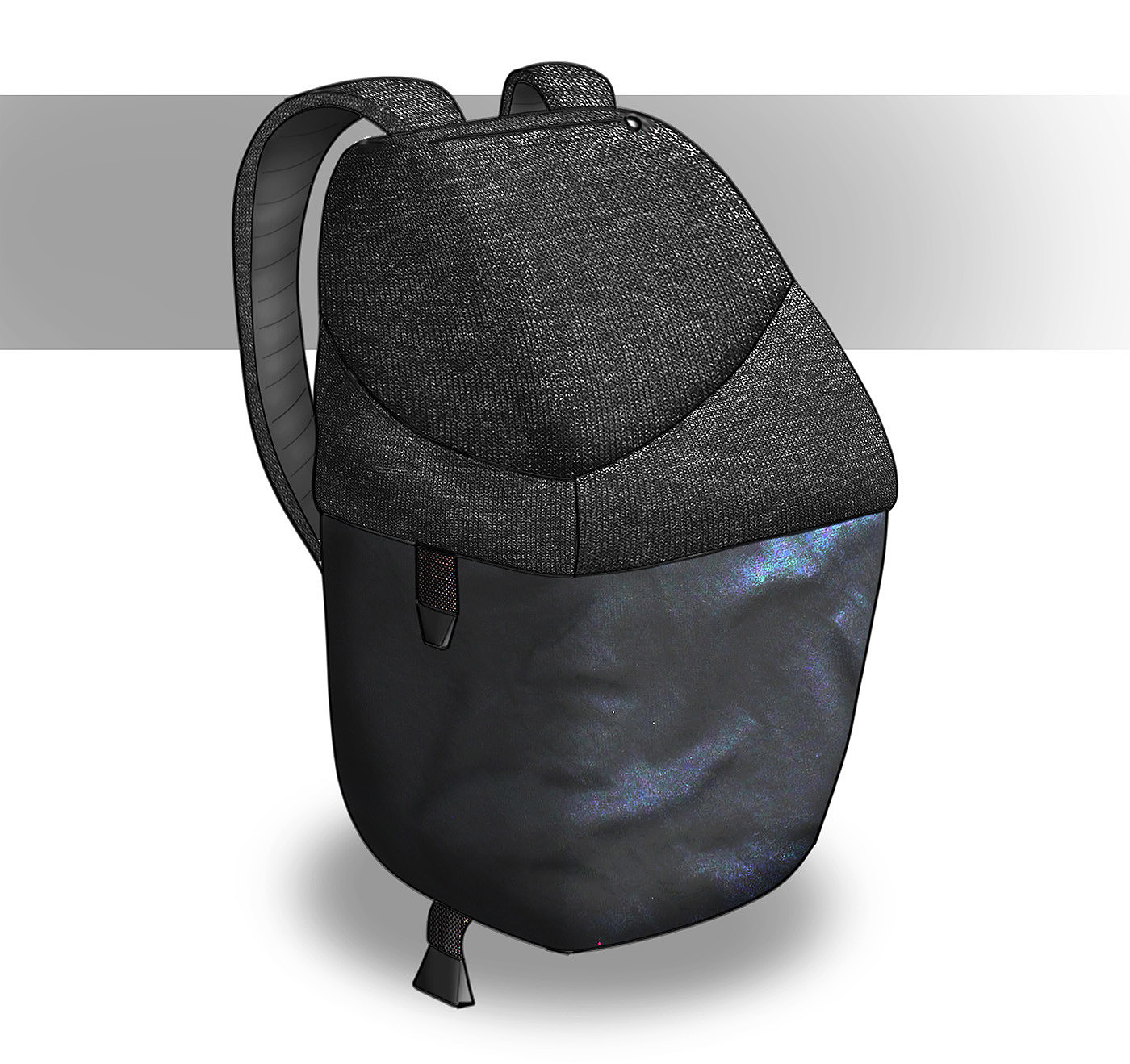 Shrinkable，Backpack design，practical，Hand drawn，Model，