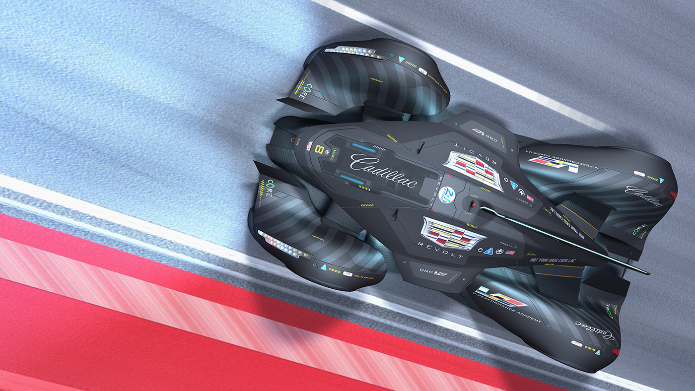 Cadillac，racing，Racing design，rebel，