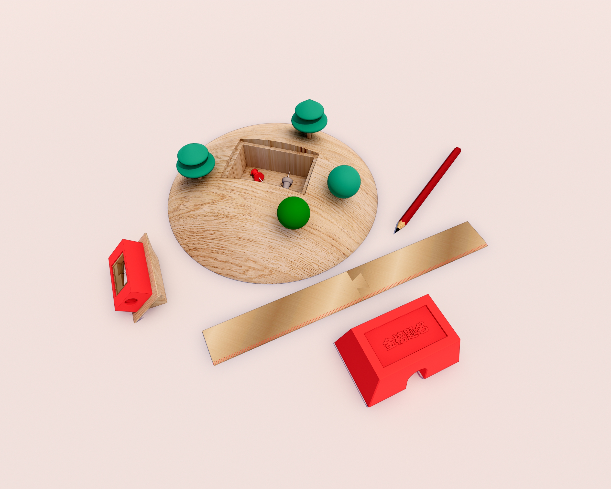 Stationery，woodiness，Cultural creation，