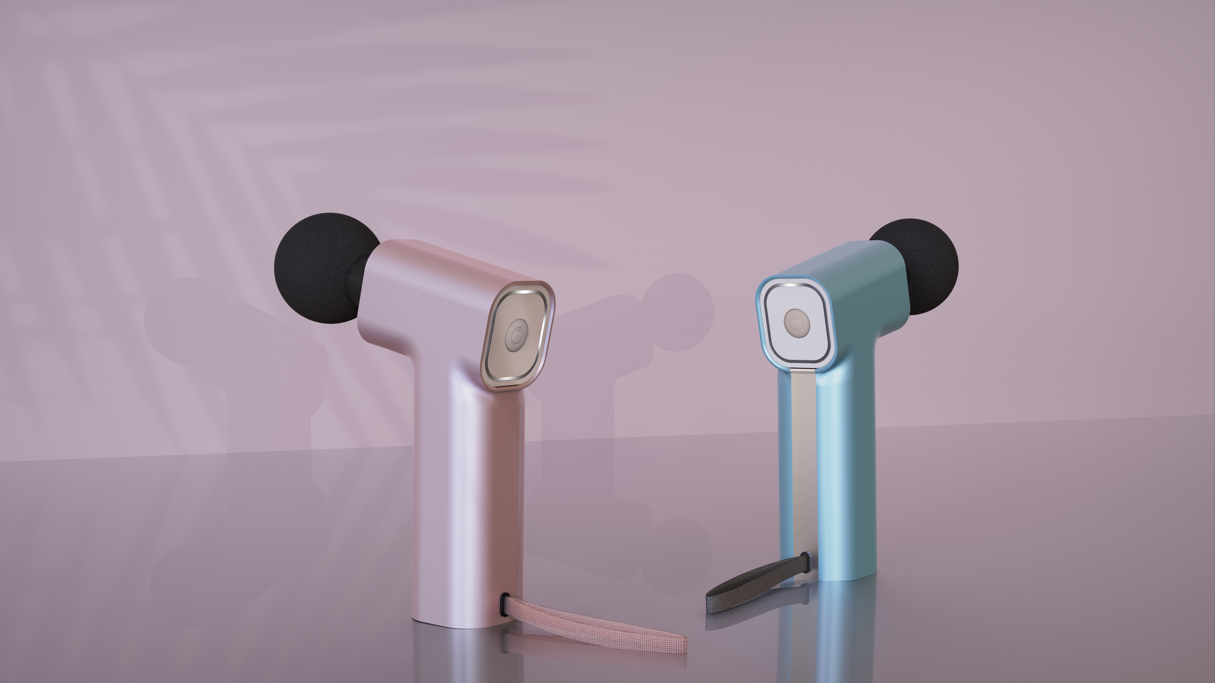 Fascia gun，original，product design，motion，