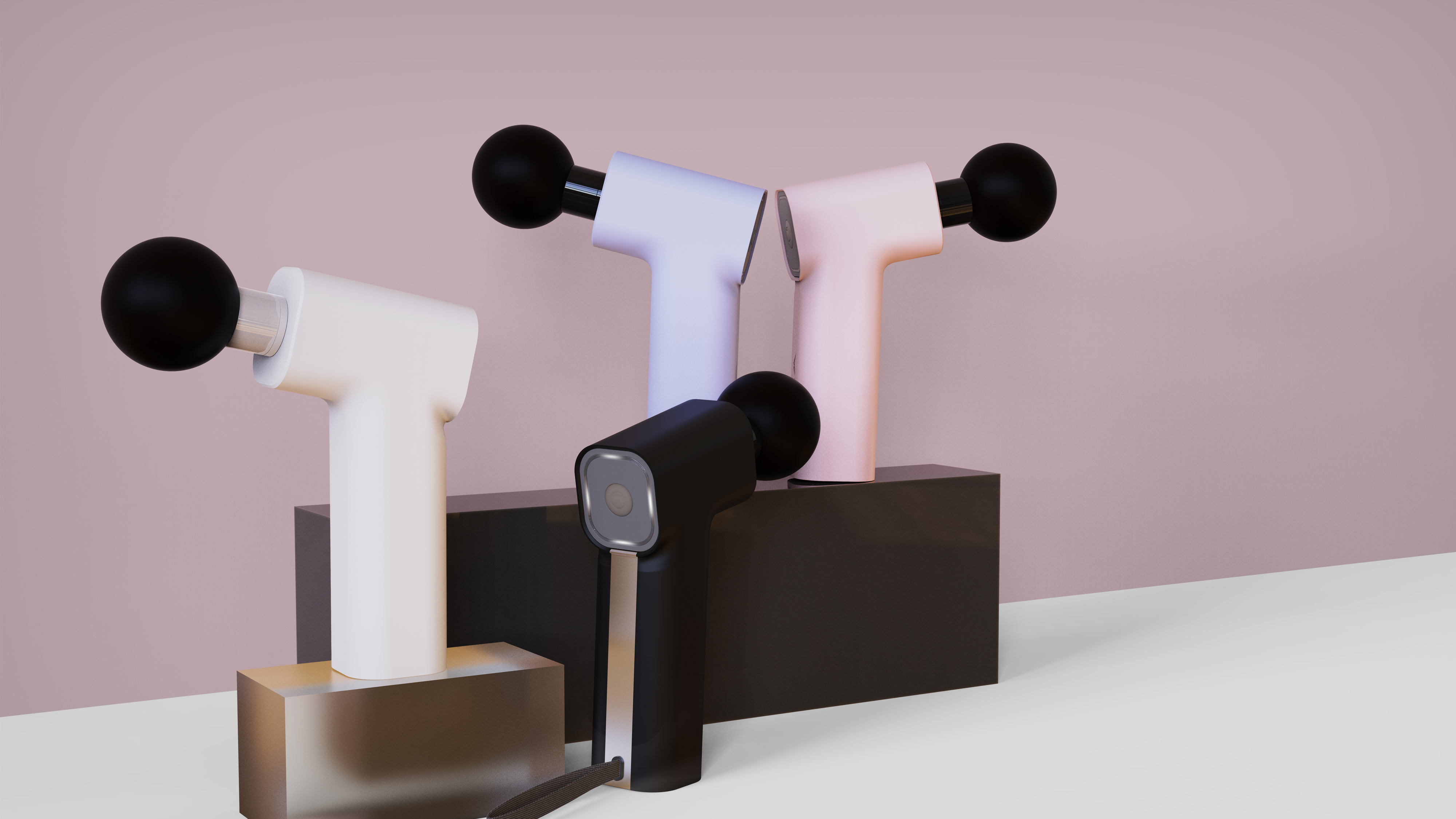 Fascia gun，original，product design，motion，