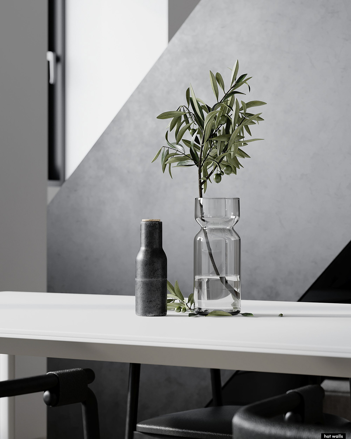 Extremely simple wind，Industrial wind，space design ，two-storied building，