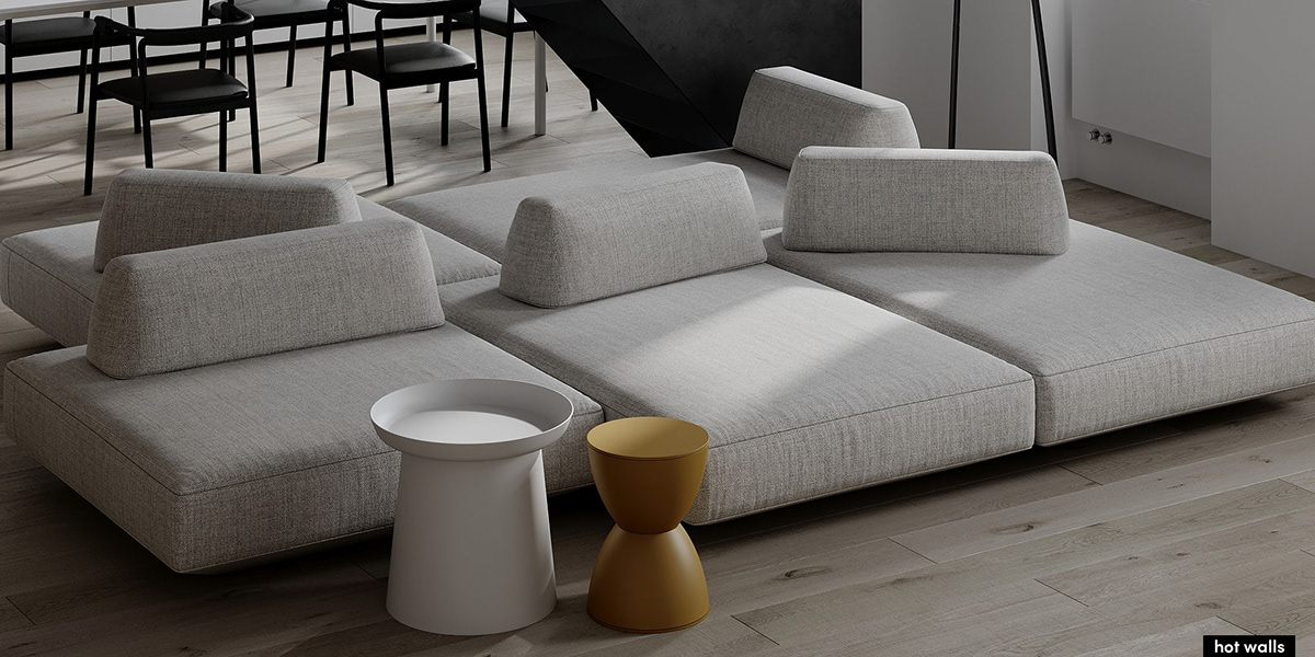 Extremely simple wind，Industrial wind，space design ，two-storied building，