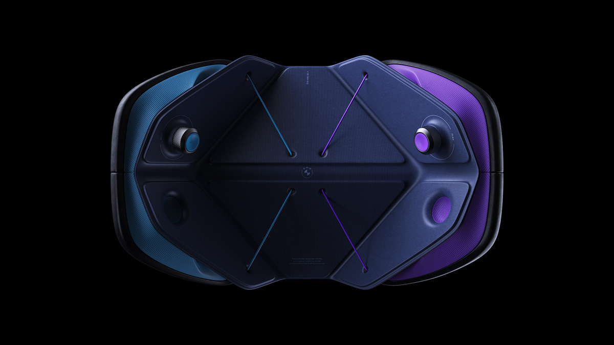 Unmanned car，Collapsible steering wheel，Future design，Greater interior space，