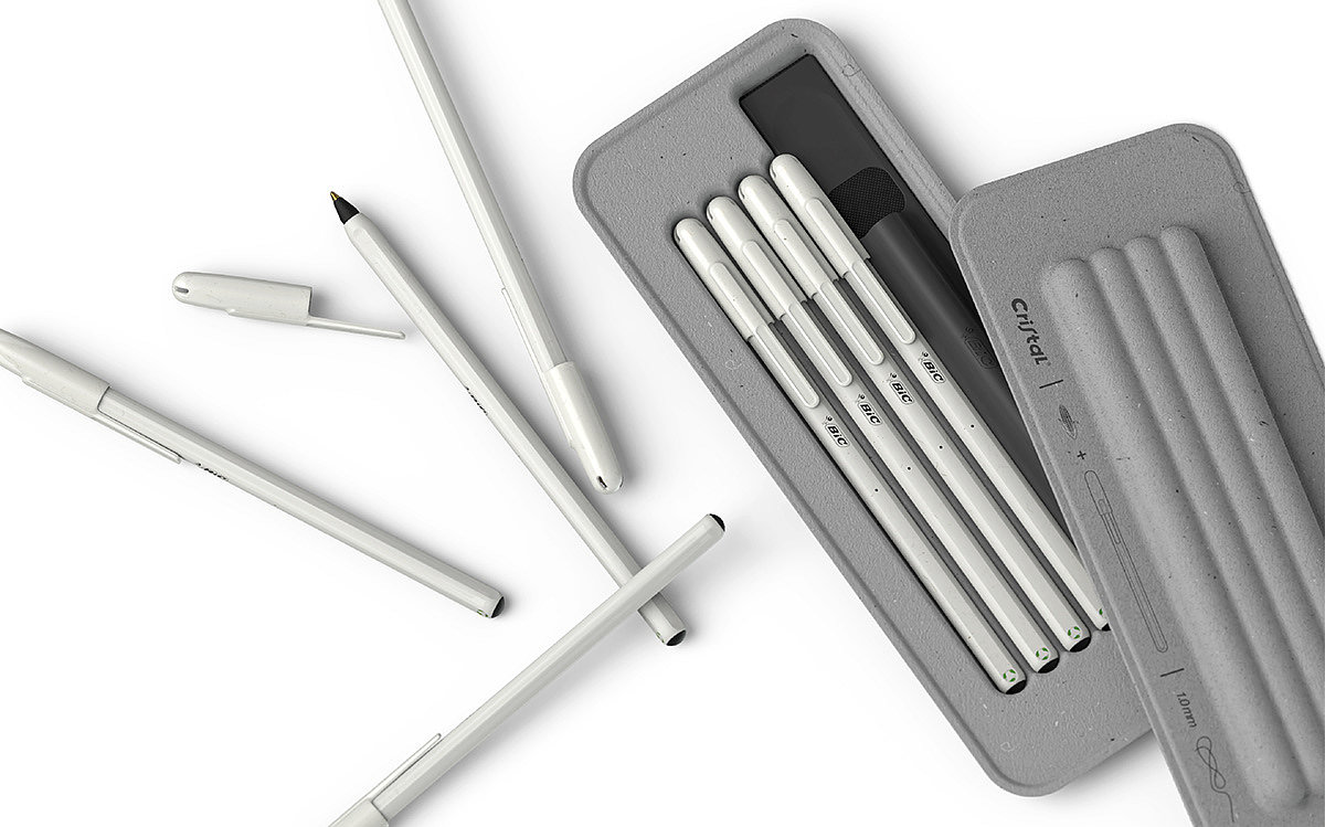 Degradable ball point pen，Waste reuse，ball pen，Environmental protection materials，Environmental protection design，