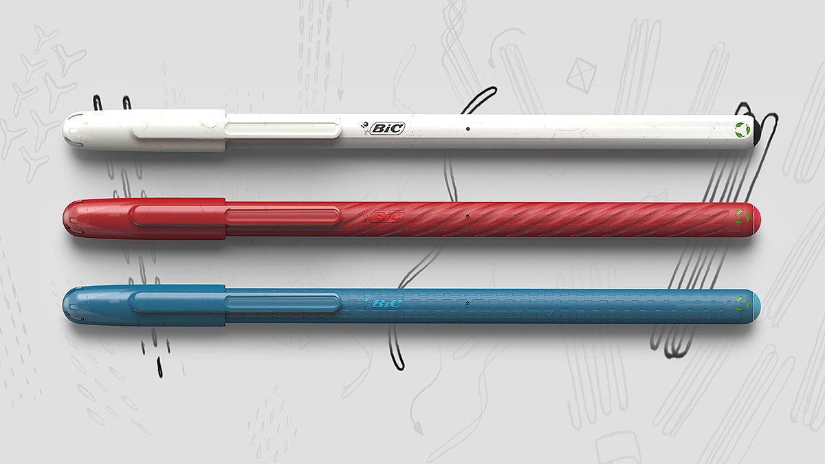 Degradable ball point pen，Waste reuse，ball pen，Environmental protection materials，Environmental protection design，